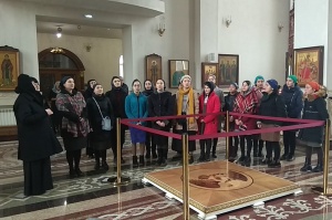 Георгиевский собор посетили гости из Грузии