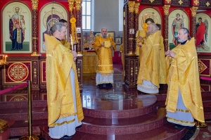 В Георгиевском соборе почтили память святителя Николая Чудотворца