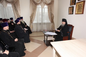Состоялось годовое собрание духовенства Георгиевской епархии