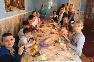 Воспитанники детской воскресной группы посетили Дом милосердия