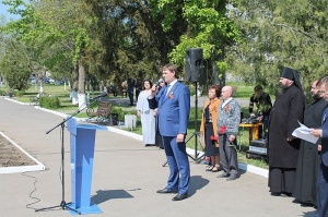 Представитель духовенства принял участие в митинге памяти Чернобыльской трагедии