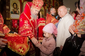 Пасхальные богослужения прошли в главном храме Георгиевской епархии