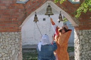 Пасхальное богослужение прошло в тюремном Покровском храме
