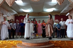Детский пасхальный концерт прошёл в Доме культуры села Краснокумского
