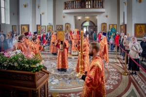Епископ Гедеон возглавил богослужения Антипасхи