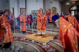 Епископ Гедеон возглавил богослужения Антипасхи