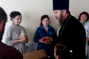 Детский пасхальный концерт прошёл в родильном доме Будённовска