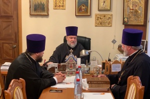 Состоялось первое заседание межъепархиальной коллегии Ставропольской митрополии по взаимодействию с казачеством