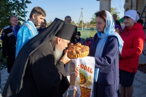 Епископ Гедеон возглавил престольное торжество Покровского храма села Нины