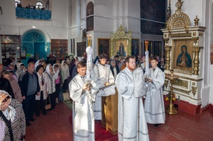 Епископ Гедеон совершил освящение Александро-Невского храма города Благодарного и пресвитерскую хиротонию