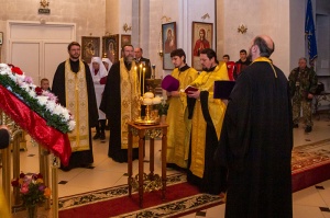 Епископ Гедеон возглавил всенощное бдение в Александро-Невском храме села Прасковея