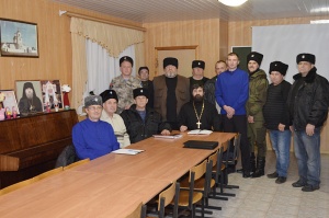 Состоялось заседание совета атаманов казачьих обществ Новоселицкого района