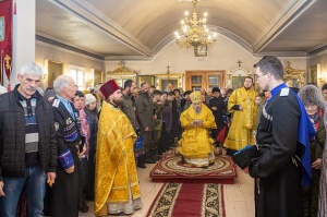 Епископ Гедеон возглавил престольное торжество Никольского собора города Георгиевска