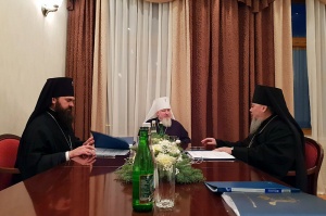 Епископ Гедеон принял участие в очередном заседании Архиерейского совета Ставропольской митрополии