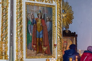 Епископ Гедеон совершил великое освящение Михайло-Архангельского храма села Покойного