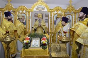 Престольное торжество и совещание духовенства прошли в  Спиридоновском храме хутора Жуковского