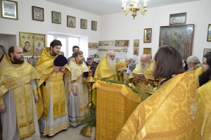 Престольное торжество и совещание духовенства прошли в  Спиридоновском храме хутора Жуковского