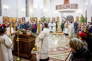 В Георгиевском соборе отпраздновали Рождество Христово