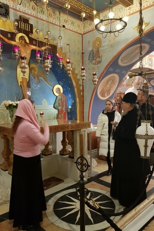 Епископ Гедеон совершил паломничество в Покровский храм в Ясенево