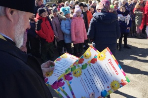 Детский приходской праздник прошёл в станице Лысогорской