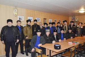 Совет атаманов районного общества собрался на заседание при храме