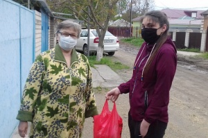 Православная молодёжь села Александровского помогает пенсионерам, находящихся на самоизоляции