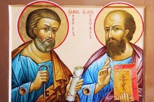 Епископ Гедеон почтил память апостолов Петра и Павла
