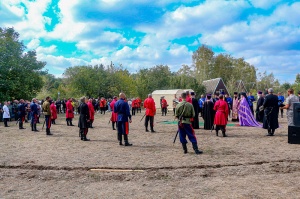 В селе Обильном прошёл казачий фестиваль «Георгиевская Казарла»
