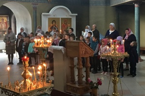 Педагоги и учащиеся Свято-Сергиевской ПНШ почтили память небесного покровителя этого учебного заведения