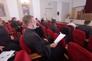 Священник принял участие в сборах военного духовенства Южного военного округа