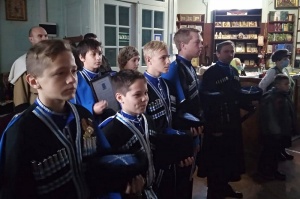 Приведены к присяге пять новых членов малого молодёжного круга станицы Лысогорской
