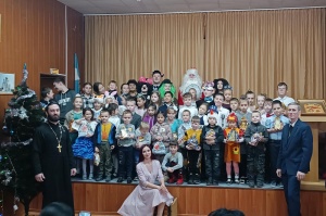 Детский рождественский праздник прошёл в «Ковчеге»