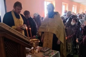 В Зеленокумске почтили память иконы Божией Матери «Отрада и Утешение», в честь которой в этом городе строится православный детский сад