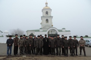 В Новоселицком молились о вождях и воинах