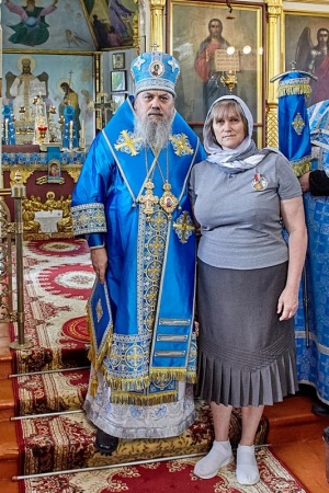Архиерей возглавил всенощное бдение в Казанском храме города Будённовска