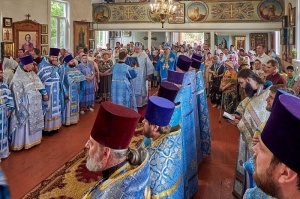 В Будённовске прославили Свято-Крестовскую икону Божией Матери