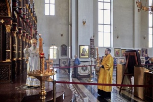 Архиерейские богослужения в День Крещения Руси