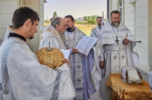 Епископ Гедеон совершил освящение престола Вознесенского придела Георгиевского собора и пресвитерскую хиротонию