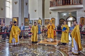 В Георгиевском соборе почтили память святых Петра и Февронии Муромских