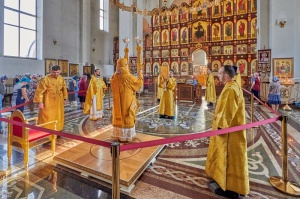 В Георгиевском соборе почтили память святых Петра и Февронии Муромских
