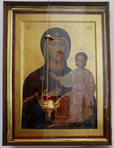 Георгиевский список Моздокской иконы Божией Матери.