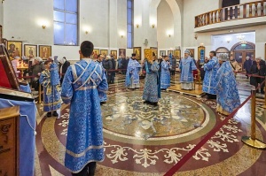В Георгиевском соборе отпраздновали Введение во храм Пресвятой Богородицы