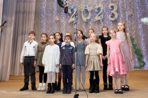Юные прихожане собрались на Рождественский бал в г. Георгиевске