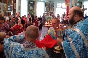Престольный праздник храма станицы Лысогорской